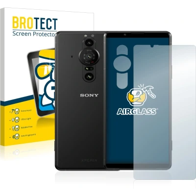 Afbeelding van BROTECT Screenprotector voor Sony Xperia Pro I (Voor+Camera) Folie Beschermfolie Beschermglas transparant