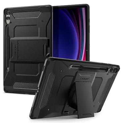 Afbeelding van SPIGEN TOUGH ARMOR &quot;PRO&quot; GALAXY TAB S9+ PLUS 12.4 X810 / X816B ZWART