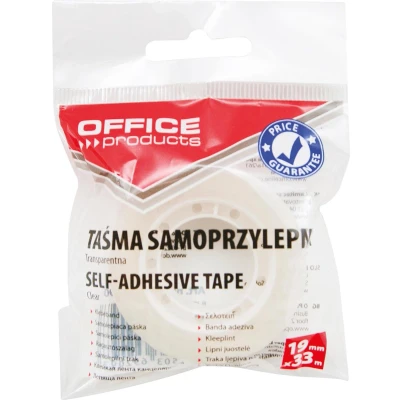 Afbeelding van Office Products plakband, 19 mm x 33 m, transparant 48 stuks