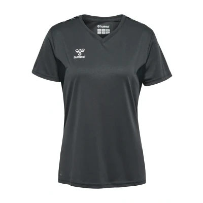Afbeelding van Hummel Authentic Sport Tshirt, Dames, Maat: 34, Asphalt