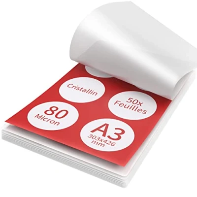 Afbeelding van ACROPAQ Lamineerhoezen A3, 80 micron, 50 stuks