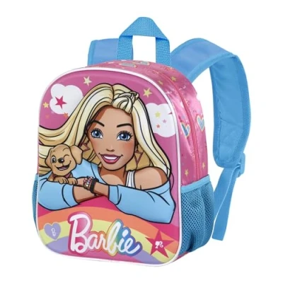Afbeelding van Barbie Rugzak 3D Meisjes Rugtas Hoogte 31cm