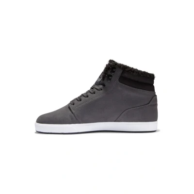 Afbeelding van DC Shoes Crisis Sneakers hoog, Maat: 40.5, Charcoal Leer