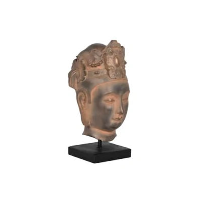 Afbeelding van Decoratieve figuren Home ESPRIT Bruin Zwart Boeddha Orientaals 15 x 18 38 cm