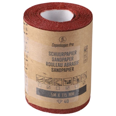 Afbeelding van Copenhagen Pro schuurpapier op rol droog korrel 40 11.5 cm x 5 meter