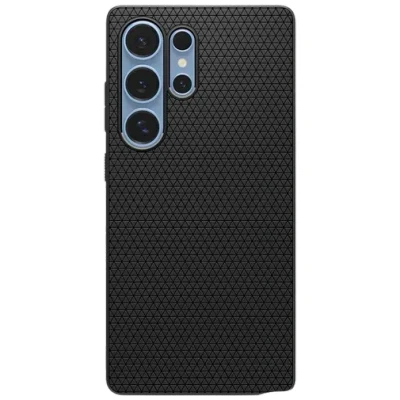 Afbeelding van Spigen Liquid Air TPU Back Cover Zwart Samsung Galaxy S25 Ultra