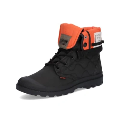 Afbeelding van Palladium Baggy Requilted Unisex Veterboots, Maat: 38, Black Textiel