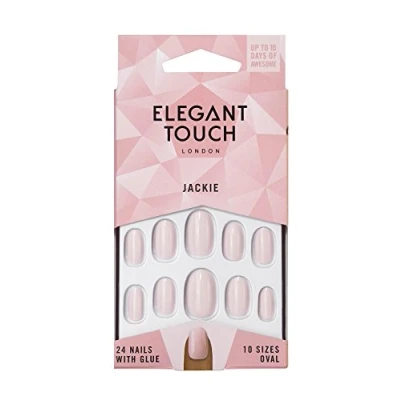 Afbeelding van Elegant Touch Polish Jackie Nude Pink Oval