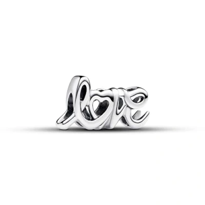 Afbeelding van Pandora Moments Love Bedel van Sterling zilver, Geen edelsteen