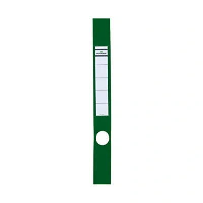 Afbeelding van Durable 809105 Labelhouder voor Ordofix map, 40 mm, groen, 10 stuks