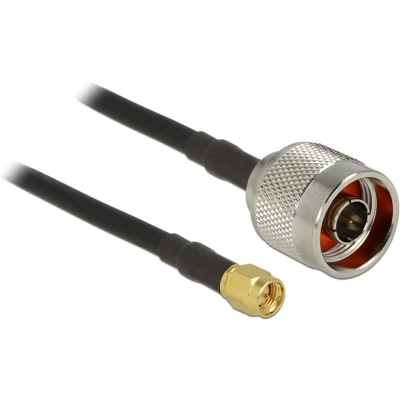 Afbeelding van N (m) SMA kabel CFD200/RF200 50 Ohm / zwart 15 meter