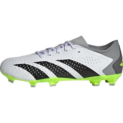 Afbeelding van adidas Performance Predator Accuracy FG Voetbalschoenen met kunststof noppen, Heren, Maat: 44 2/3, Footwear white/core black/lucid lemon