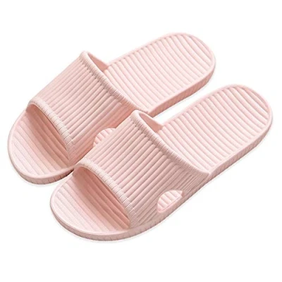Afbeelding van Dames en heren antislip pantoffels gebruik binnen buiten badkamer sandaal zacht schuim zool zwembad schoenen huis rits, Roze