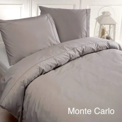 Afbeelding van Papillon Monte Carlo Dekbedovertrek Eenpersoons 140x200/220 cm Grijs