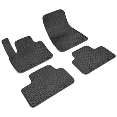 Afbeelding van WALSER 50897 Vloermatset Waterdicht Rubber voor en achter antraciet/zwart Op maat gemaakt