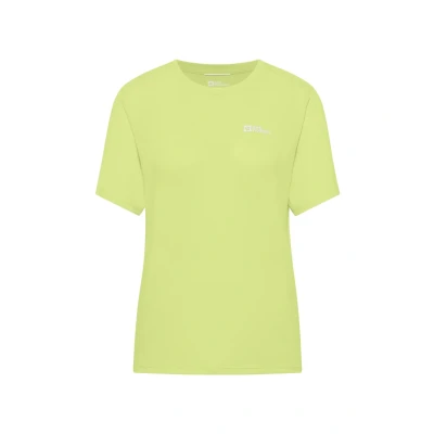 Afbeelding van Jack Wolfskin Sport Tshirt, Dames, Maat: XS, Cool matcha