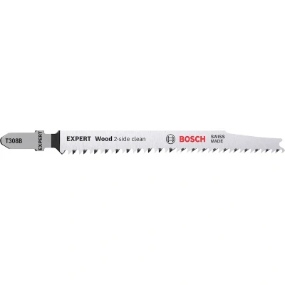 Afbeelding van Bosch Accessories 2608900550 Expert Wood 2 side clean T 308 B decoupeerzaagblad, 3 stuks stuk(s)