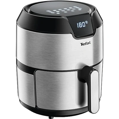 Image de Tefal ey401d easy fry deluxe friteuse à air chaud 1400 kilograms 1,2 acier inoxydable noir