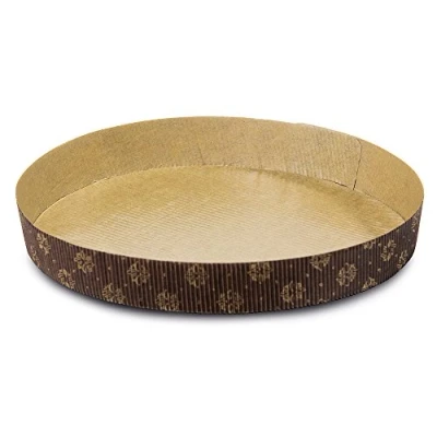 Afbeelding van Guardini Monouso 3 taartvormen Ø 21 cm, bakpapier, kleur beige