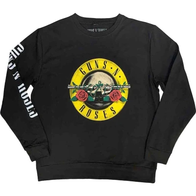 Afbeelding van Guns N&#039; Roses Classic Logo Sweater/trui M Zwart