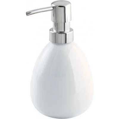 Afbeelding van Zeepdispenser Wenko Polaris Keramiek Wit 9x9.5x16.2cm