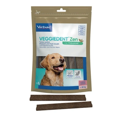 Afbeelding van VeggieDent Fr3sh Zen kauwstrips hond L