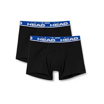 Afbeelding van Head 2ER PACK Stretch Onderbroeken, Heren, Maat: Large, Schwarz blau