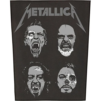 Afbeelding van Metallica Undead Rugpatch Zwart