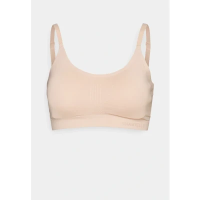 Afbeelding van Chantelle Smooth Comfort Wirefree BRA Bustier, Dames, Maat: Small, Sirocco