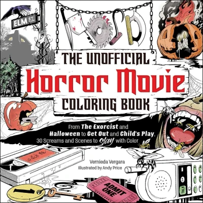 Afbeelding van The Unofficial Horror Movie Coloring Book