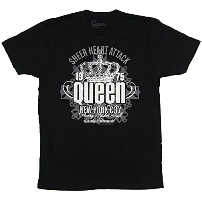 Afbeelding van Queen Sheer Heart Attack Heren T shirt 2XL Zwart