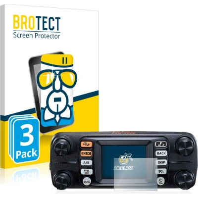 Afbeelding van BROTECT Screenprotector voor Yaesu FTM 300DE Folie Beschermfolie Beschermglas transparant (3 Stuks)