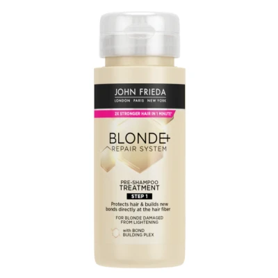 Afbeelding van 1+1 gratis: John Frieda Pre Shampoo Blonde+ Repair Bond Building 250 ml