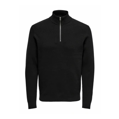 Afbeelding van Only &amp; Sons Sweater voor heren, zwart, M, zwart.