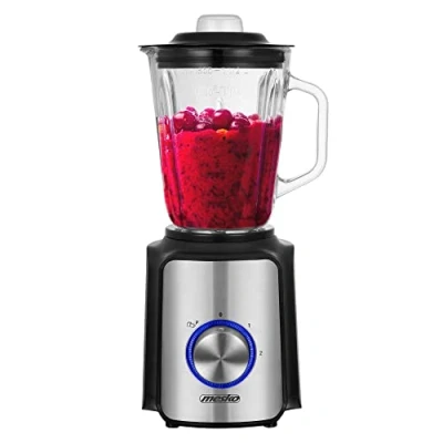 Afbeelding van Mesko MS 4080 Blender met glazen kom 1.5 liter