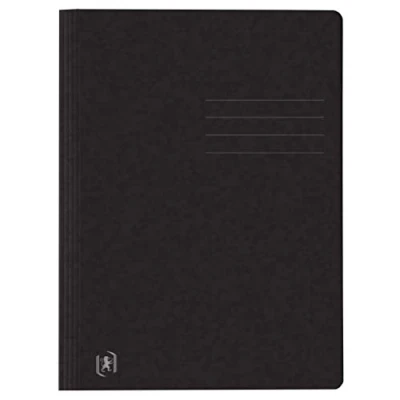Afbeelding van Oxford Top File + snelhechtmappen A4, extra sterk van karton, zwart, 25 stuks