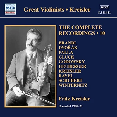 Afbeelding van Fritz Kreisler : The Complete Recordings, Vol. 10 (CD)