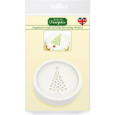 Afbeelding van Katy Sue Mold Cupcake Topper Kerstboom