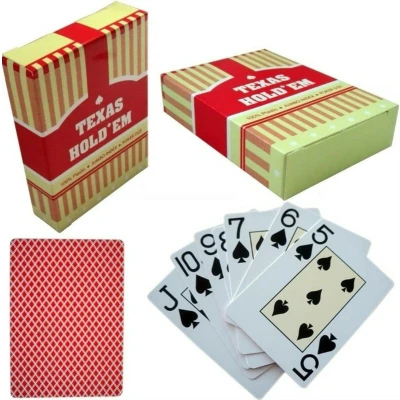 Afbeelding van Pegasi Pokerkaarten Waterdicht Kreukvrij Plastic Rood