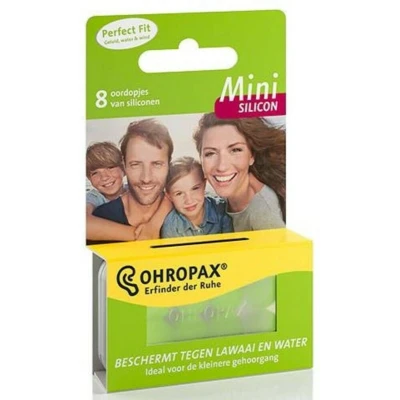 Afbeelding van Ohropax Mini Silicon Oordopjes 1PR