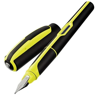Afbeelding van Pelikan P57 Jeugd vulpen M neon vouwdoos 1 stuk