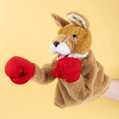 Afbeelding van Boksende Handpop Kangoeroe