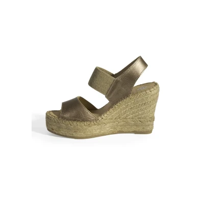 Afbeelding van Desa Sandalen met hoge hak, Dames, Maat: 40, Gold Schoenen
