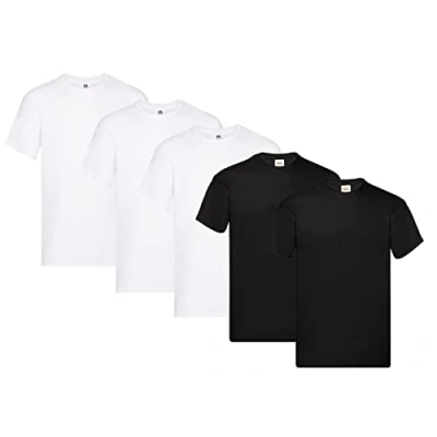 Afbeelding van Fruit of the Loom Origineel T shirt voor heren (5 stuks), XL