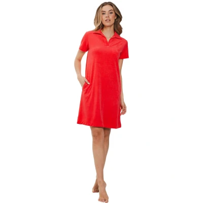 Afbeelding van Dames Nachthemd Rebelle Coral Coast Bio Katoen Badstof Maat 40
