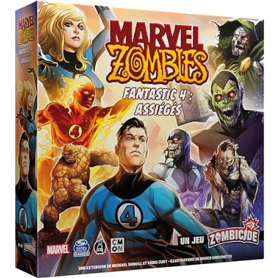 Afbeelding van Asmodee Marvel bordspel, CMNMZB04FR, uitbreiding: Fantastic 4 belegerd