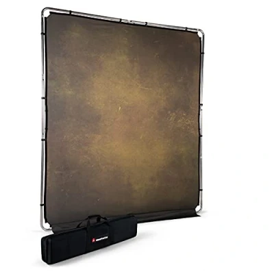 Afbeelding van Lastolite EzyFrame Achtergrond 2 x 2,3m Olive (200 cm, 230 cm), Achtergrondsystemen, Groen