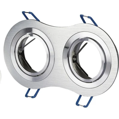 Afbeelding van V TAC VT 783RD AB LED inbouwspots GU10 IP20 Aluminium borstel