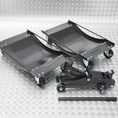 Afbeelding van Automover set van 2 stuks en krik