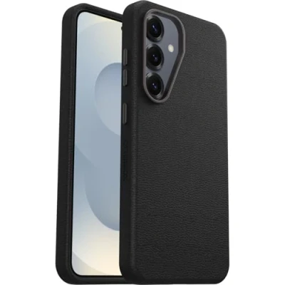 Afbeelding van OtterBox Hoesje Geschikt voor Samsung Galaxy S25 Symmetry Cactus Leather Case zwart